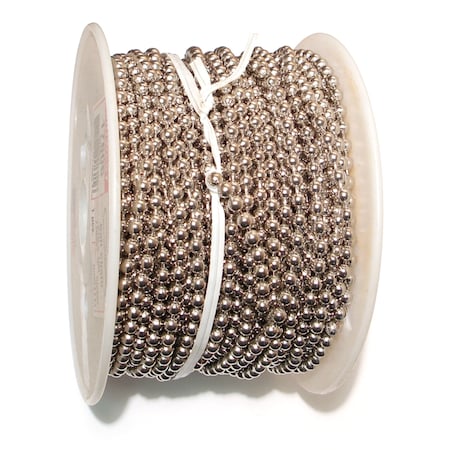 Midwest Fastener #10 x 100' Ball Chain Reel Nickel 17605